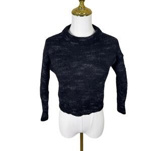 Everlane Alpaca Wool Cropped Crewneck Sweater US Women's S